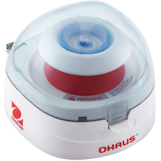 OHAUS FC5306 Mini Santrifüj, 0-6000 rpm, 8x1.5/2.0 ml ve 4x8 PCR Açılı Rotorlar dahil